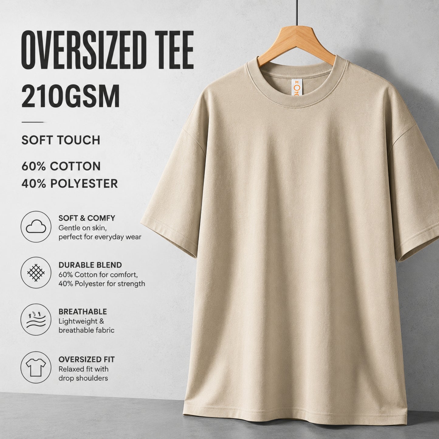 210g Oversized T-Shirt