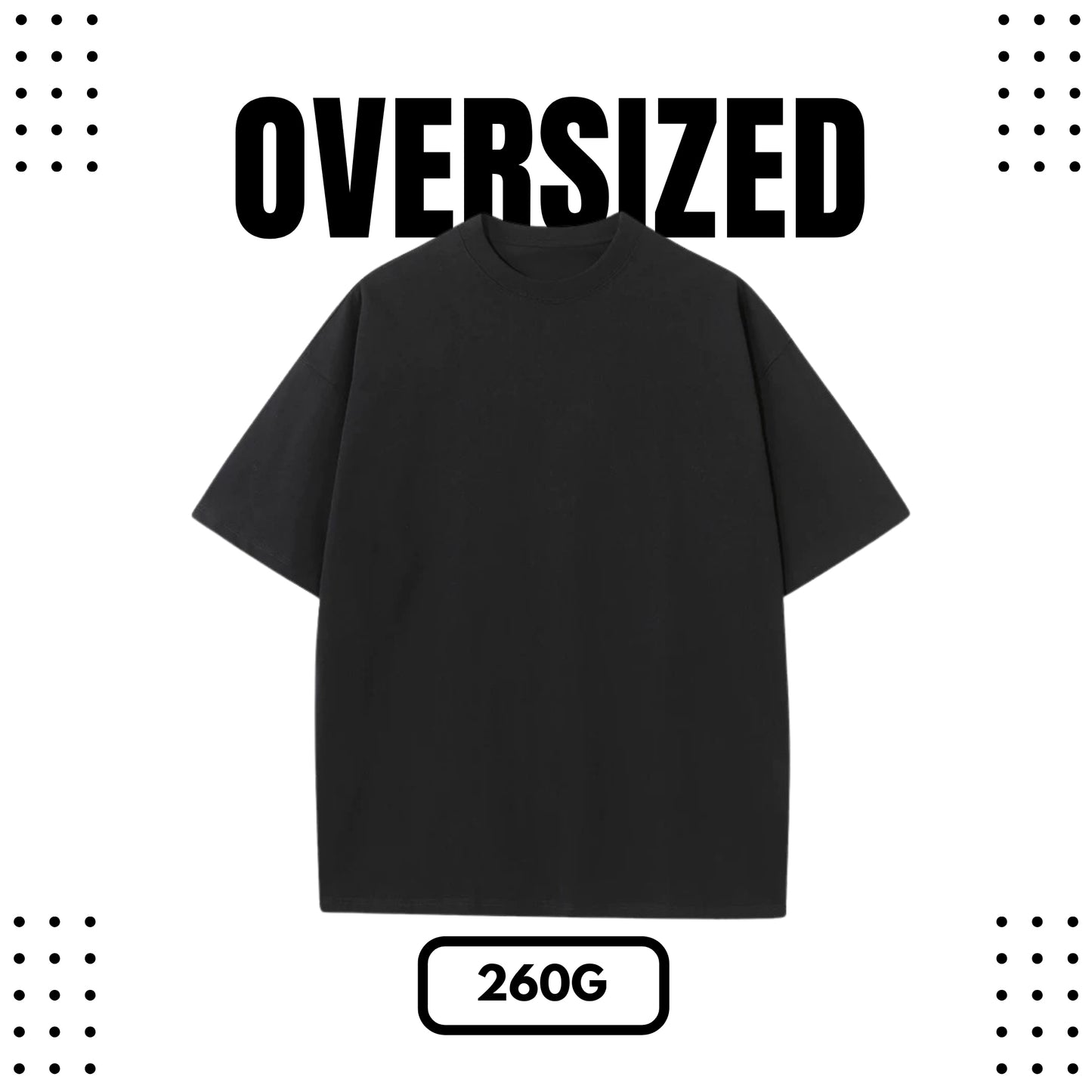 260g Oversized Cotton T-Shirt