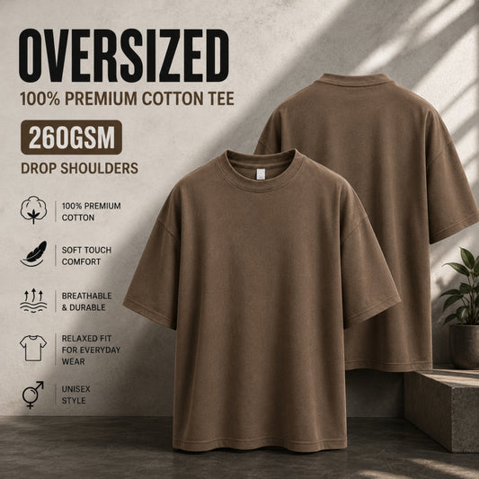 260g Oversized Cotton T-Shirt